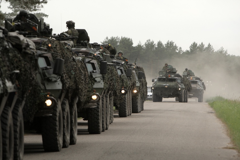 Latvian tanks in operation during NATO Operation Sabre Strike, 2013. Photo: Gatis Diezins, RYC (CC 2.0).  